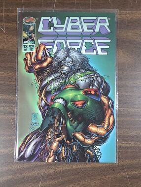 Cyber Force Comic Book Issue #13 - June Bagged